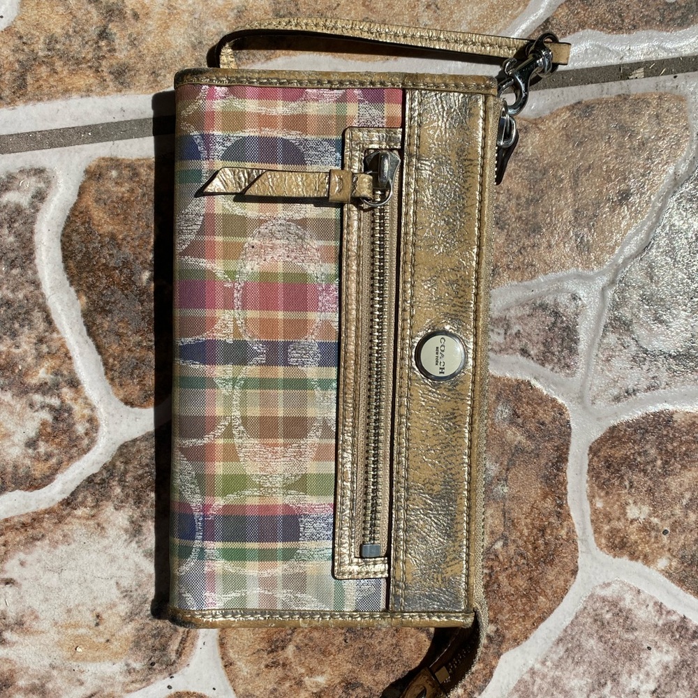 y2k coach wallet vintage
